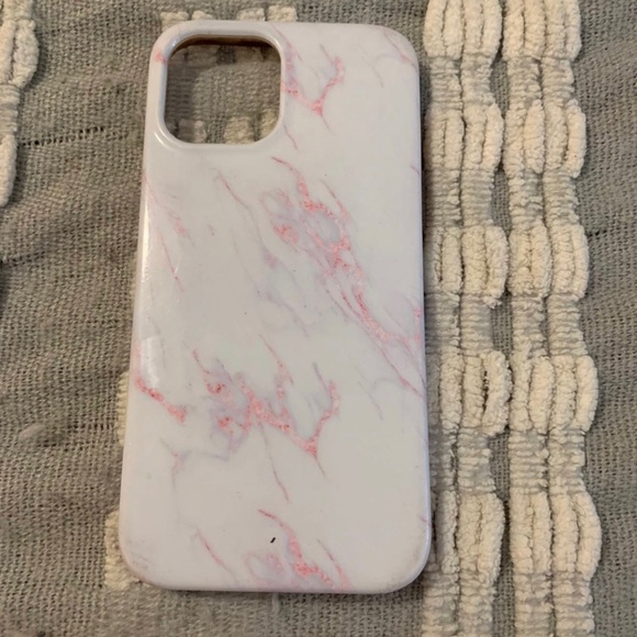 Pink marbel iPhone 12 Pro Max  phone case - Picture 1 of 1